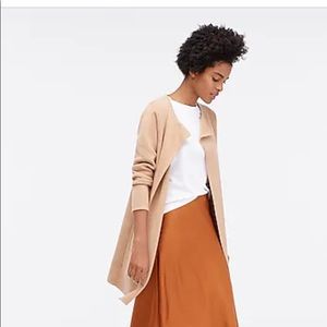 J. Crew Juliette Collarless Sweater Blazer